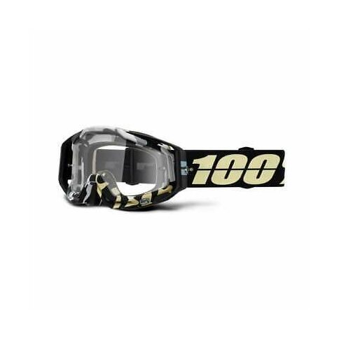 100% Brille Racecraft Ergoflash Schwarz Camo - Klar