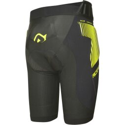 Acerbis Protektoren Hose Shorts Soft Rush Schwarz Gelb M