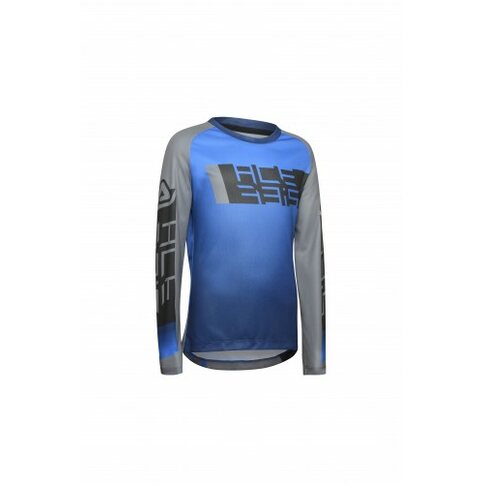 Acerbis Kinder Jersey MX Outrun Blau Grau L