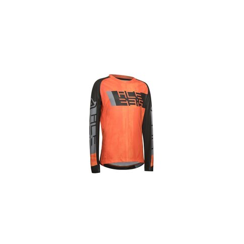 Acerbis Kinder Jersey MX Outrun Orange Schwarz