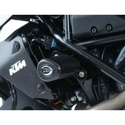R&G Protektoren Schwarz KTM 125 Duke 2011-