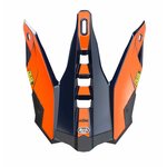 AVIATOR 3 HELMET SHIELD BLUE ORANGE OS