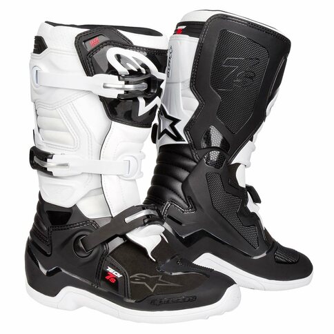 Alpinestars Stiefel Tech 7S Schwarz/Weiß 6 (39)