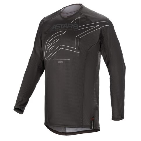 Alpinestars Jersey Techstar Phantom Schwarz Weiß L