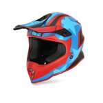 Acerbis Impact Steel Junior Helm Rot/Blau