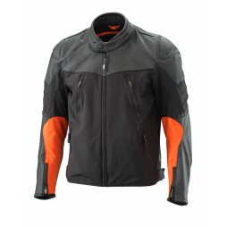 TENSION LEATHER JACKET S