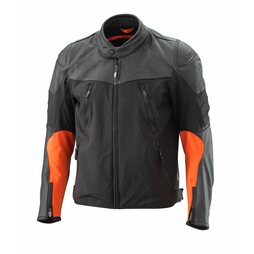 TENSION LEATHER JACKET L