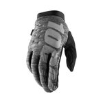 100% Handschuhe Brisker Neoprene Heather grau M/9