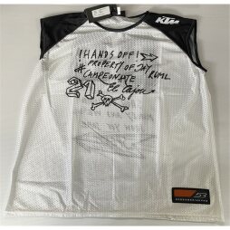 KTM Speed Free Ride Shirt Schwarz Weiß