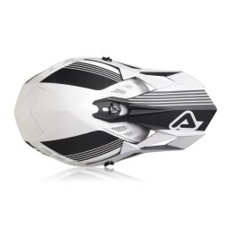 Acerbis Helm X-Track VTR Schwarz/Weiß