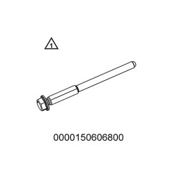 Motorblockierschraube M6x68 SW8 8.8