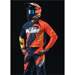 KTM Gravity-FX Replica Gear Set Blau Orange Gelb