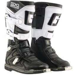 Gaerne Stiefel GX1 Schwarz Weiß 45