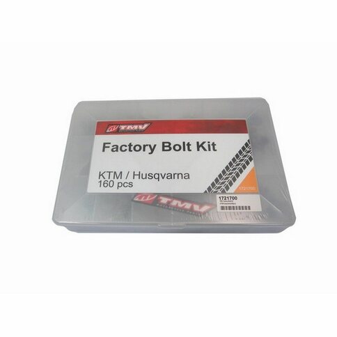 TMV Schraubensortiment 160 Teile KTM Husaberg 03- HQV 14-