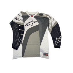 Alpinestars Jersey Techstar Schwarz Grau Wei
