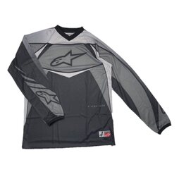 Alpinestars Jersey Racer Grau Schwarz