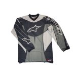 Alpinestars Jersey Racer Grau Schwarz L