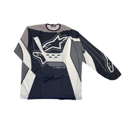 Alpinestars Jersey Racer Schwarz Grau Weiß Gr.XXL