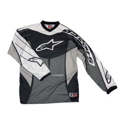 Alpinestars Jersey Charger Grau Schwarz Gr.L