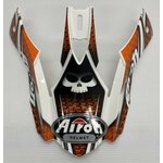 Airoh Helmschild CR901 Linear Skull Orange