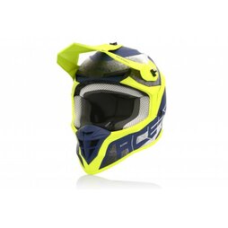 Acerbis Helm Linear Gelb Blau