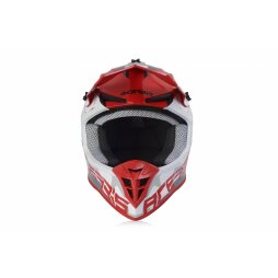 Acerbis Helm Linear Rot Weiß