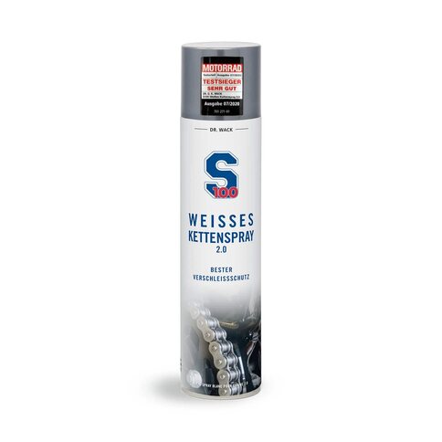 S100 Kettenspray Weiß 2.0 400ml