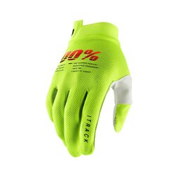 100% Handschuhe Itrack Neongelb