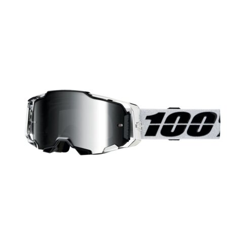 100% Brille Armega Atac Schwarz Silber