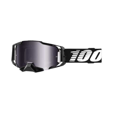 100% Brille Armega Black Schwarz Silber