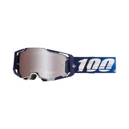 100% Brille Hiper Armega Novel Blau Silber Rot