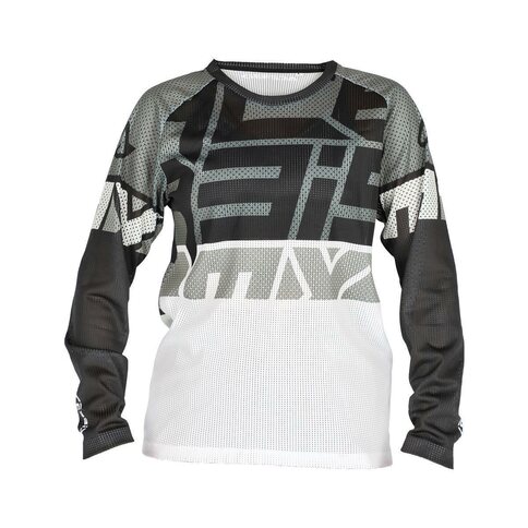 Acerbis Jersey MX J-Windy Kid Vent Schwarz Weiß