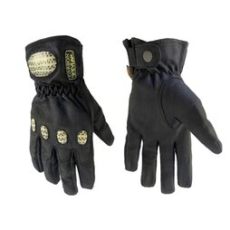 Thoger Handschuhe Leder Carbon Schwarz