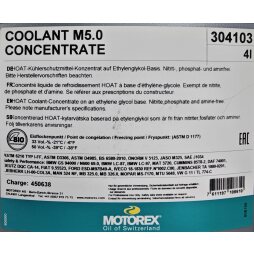 Motorex Offroad Coolant M5.0 blau 4L...