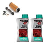 Ölfilterkit + 2x Motorex 10W/50