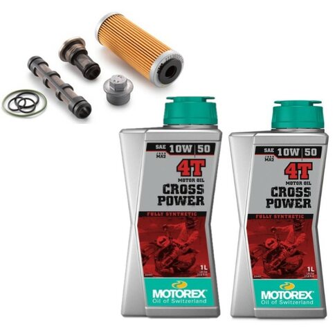 Ölfilterkit + 2x Motorex 10W/50