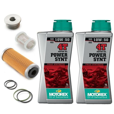 Ölfilterkit + 2x Motorex 10W/50