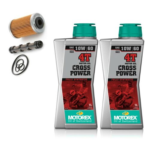 Ölfilterkit + 2x Motorex 10W/60