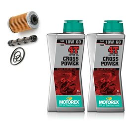 Ölfilterkit + 2x Motorex 10W/60