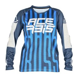 Acerbis Jersey J-Windy Five Kid Vented Blau