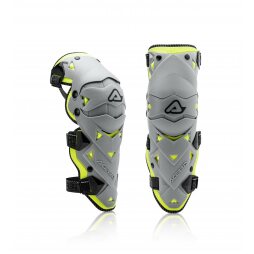 Acerbis Knieschutz Impact Evo 3.0 MX Grau Gelb