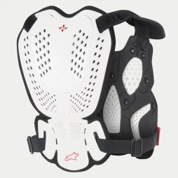 Alpinestars Brustpanzer A-1 Roost Guard Weiß...