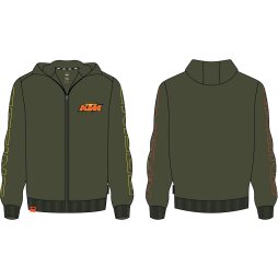 Kids Racing Zip Hoodie