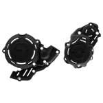 Acerbis X-Power Kit Zündung Kupplung Deckel Schutz Schwarz KTM EXC-F Husqvarna FE GasGas EC