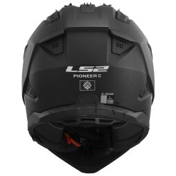 LS2 Helm MX 702 Pioneer II Schwarz