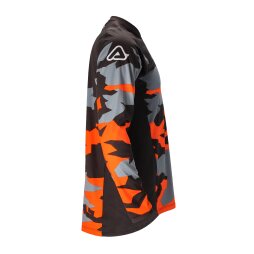 Acerbis Jersey X-Duro Winter Schwarz Orange