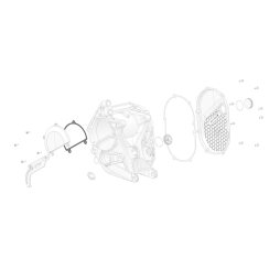 Left Motor Cover Gasket