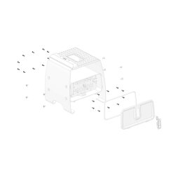 Schraube des Ladegerätgehäusedeckels