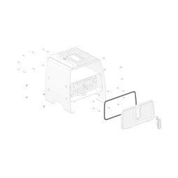 Dichtung für den Deckel des Ladegerätgehäuses