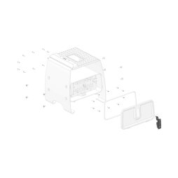 Verriegelung des Ladegerätgehäusedeckels
